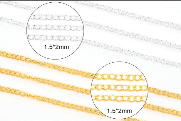 Chain Necklace - 2 mm thick with Lobster Clasps with Custom Pendant