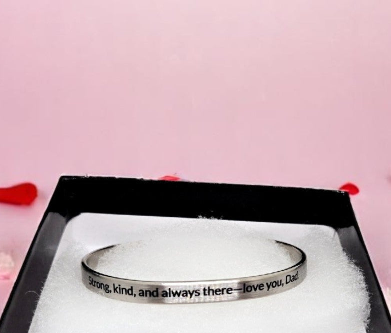 Bangle & Cuff Blanks in Stainless Steel 3 Colors , 2 sizes 1/4 x 6inch and 1/5 x 6 Inch