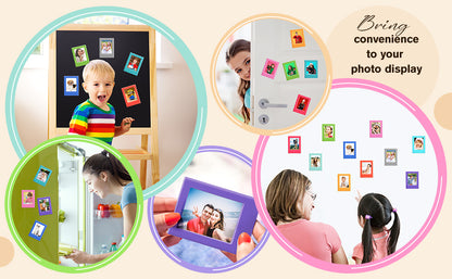 Magnetic Photo Frame – Solid Colors (2.5" x 3.5")
