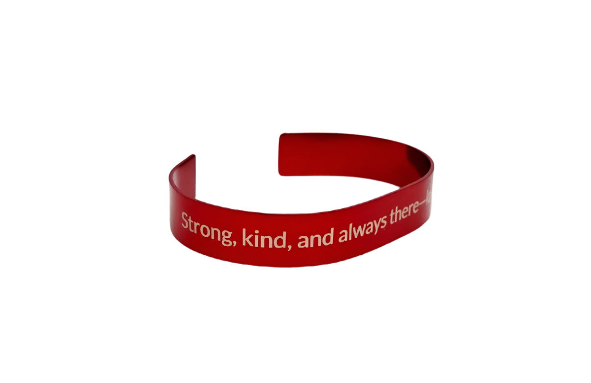 Anodized Aluminum Bracelets – 7" x 0.5" x 0.05", 6 Vibrant Colors – Customizable Cuff - Personalized Gifts