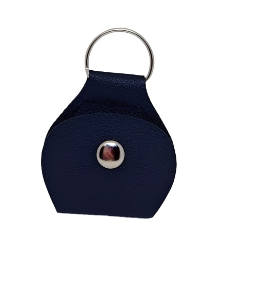 Pocket Hug Token – Double-Sided Stainless Steel Keepsake with PU Leather Keychain