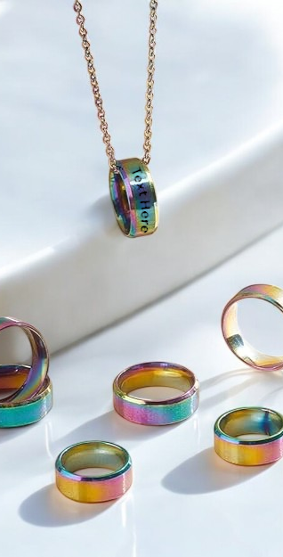 Stainless Steel Wedding Band Ring - Cool Simple Band For Women and Men Gifts for Special Occasions
