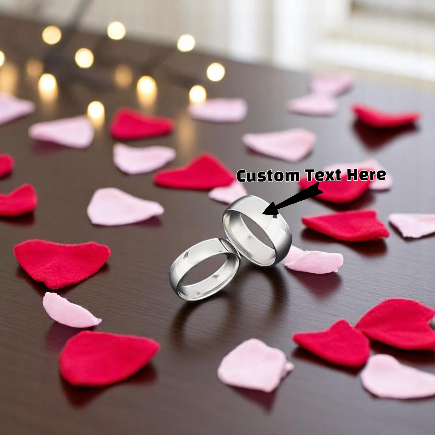 Stainless Steel Wedding Band Ring - Cool Simple Band For Women and Men Gifts for Special Occasions