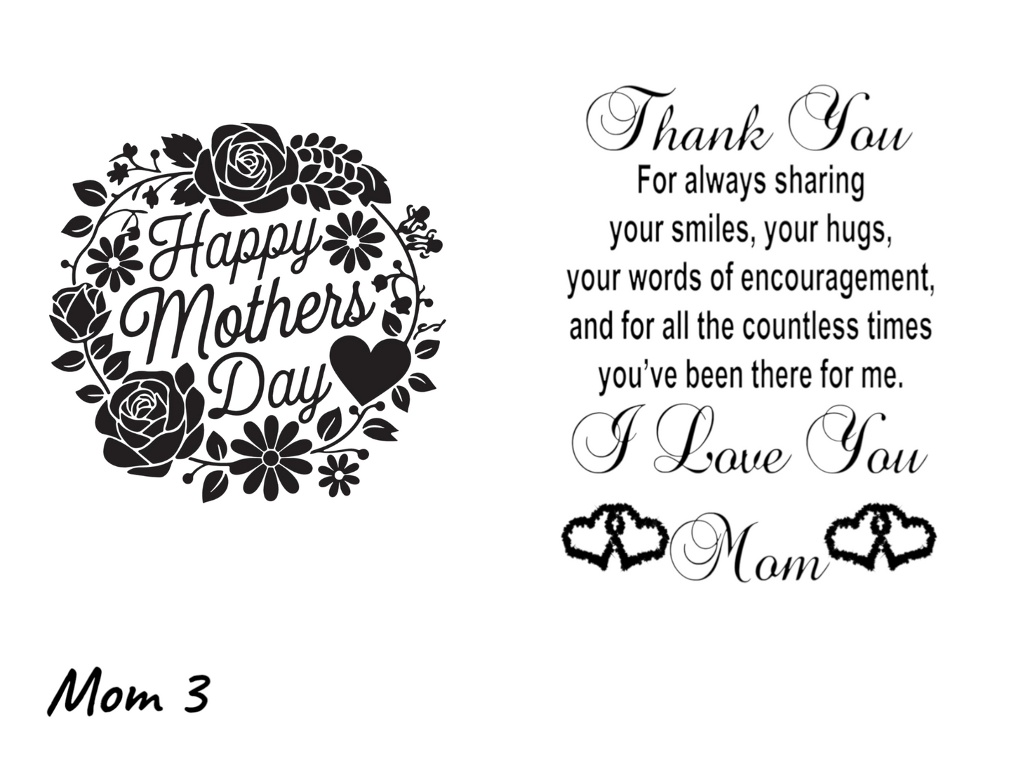 Personalized Metal Wallet Message Card – Custom Engraved Note or Quote
