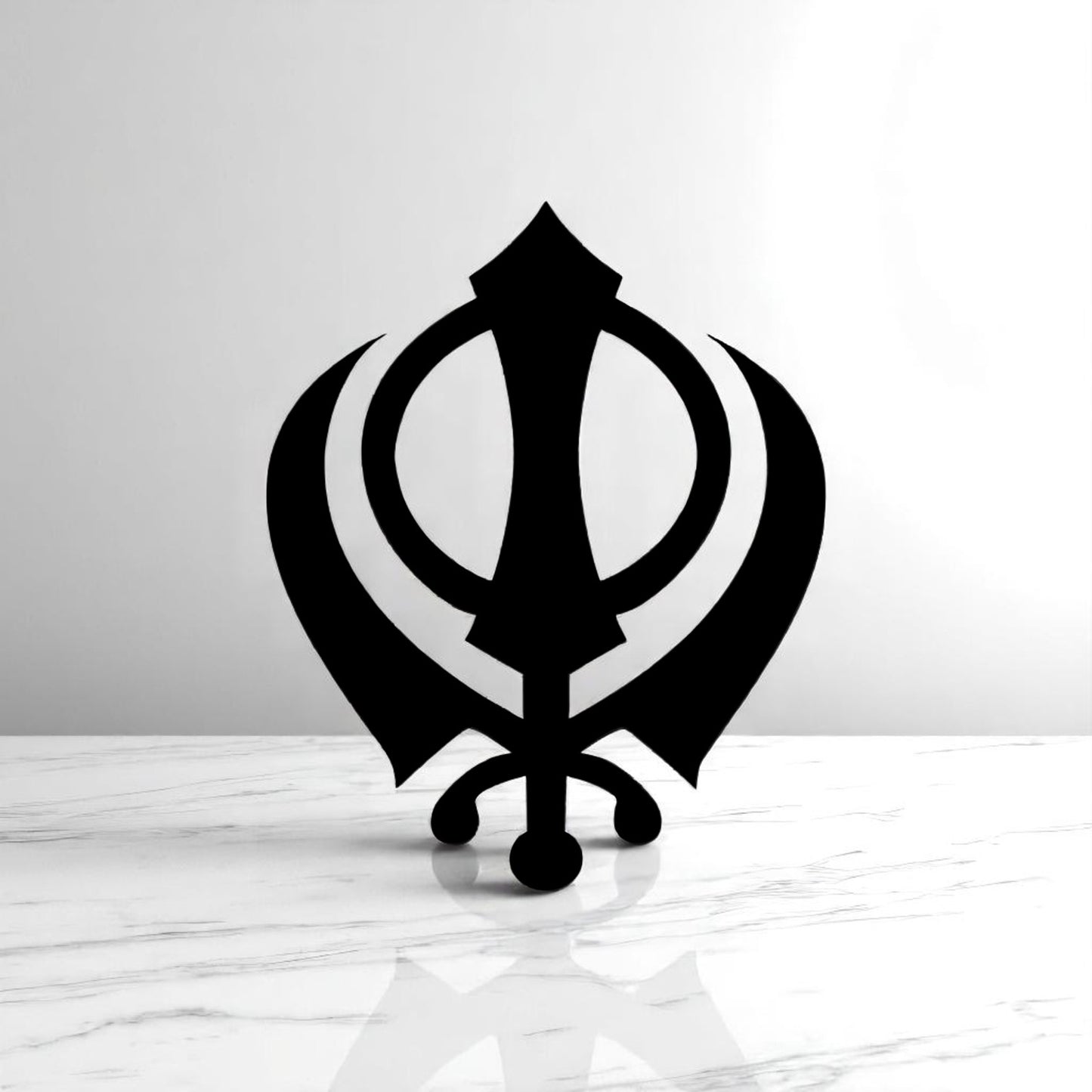 10" Khanda UV decal