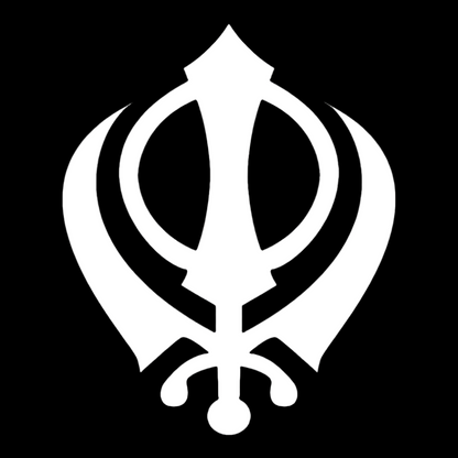 10" Khanda UV decal