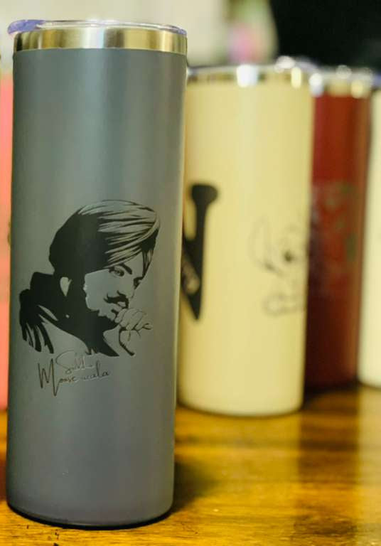 Custom 20oz Stainless Steel Skinny Tumblers Straight Double Wall